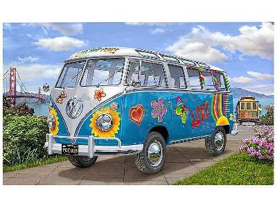 VW T1 Samba Bus  Flower Power - zdjęcie 4