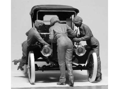 Amerykańscy mechanicy 1910 - 3 figurki - zdjęcie 6