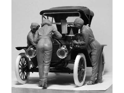 Amerykańscy mechanicy 1910 - 3 figurki - zdjęcie 7