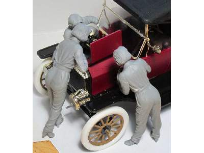 Amerykańscy mechanicy 1910 - 3 figurki - zdjęcie 8