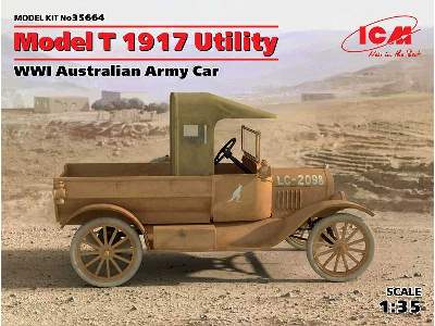 Ford Model T 1917 Utility - I W.Ś. armia australijska - zdjęcie 1