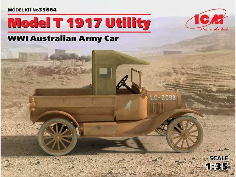 Ford Model T 1917 Utility - I W.Ś. armia australijska - zdjęcie 1