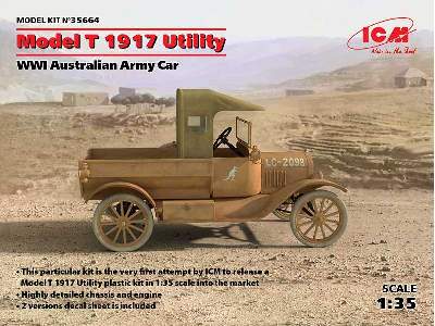 Ford Model T 1917 Utility - I W.Ś. armia australijska - zdjęcie 8