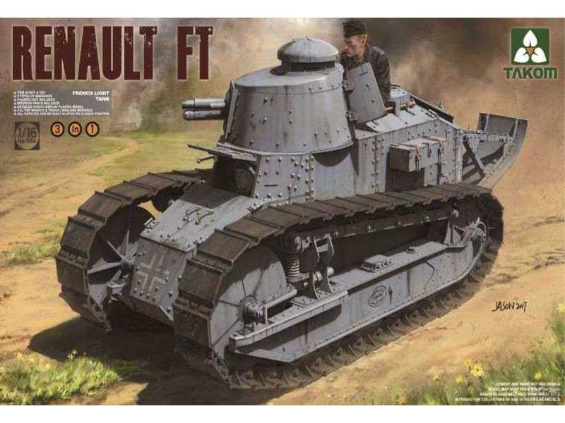 Renault FT 3 in 1 - zdjęcie 1 Renault FT 3 in 1 - zdjęcie 1