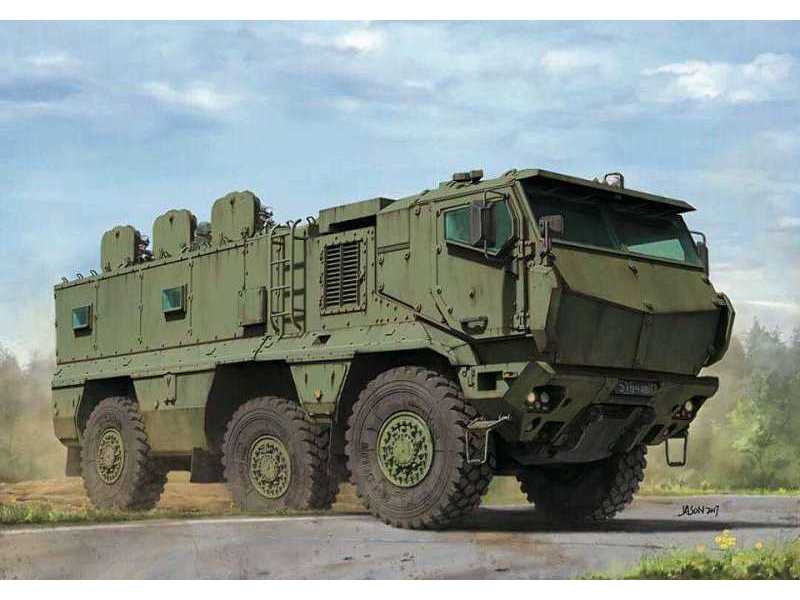 MRAP KAMAZ-63968 Typhoon-K pojazd minoodporny z wnętrzem - zdjęcie 1 MRAP KAMAZ-63968 Typhoon-K pojazd minoodporny z wnętrzem - zdjęcie 1