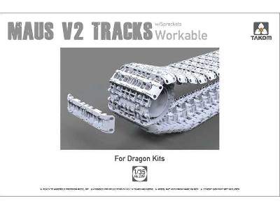 MAUS V2 workable tracks with sprockets for Dragon kits - zdjęcie 1