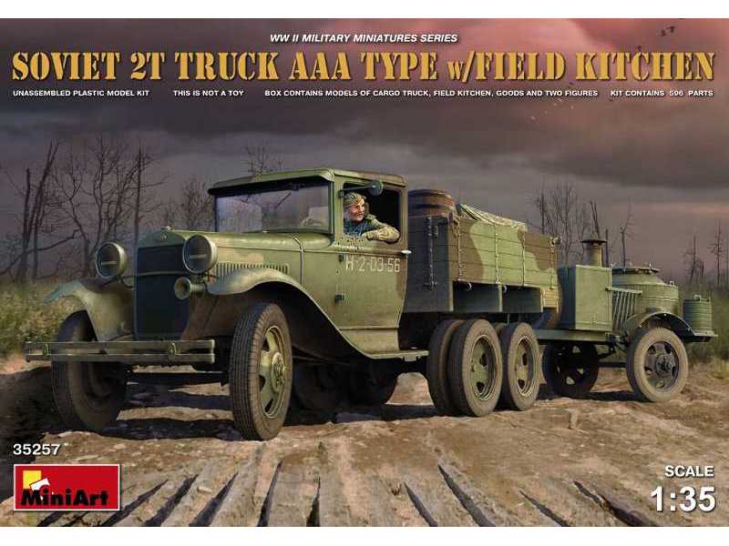 Gaz-AAA z kuchnią polową - zdjęcie 1 Gaz-AAA z kuchnią polową - zdjęcie 1