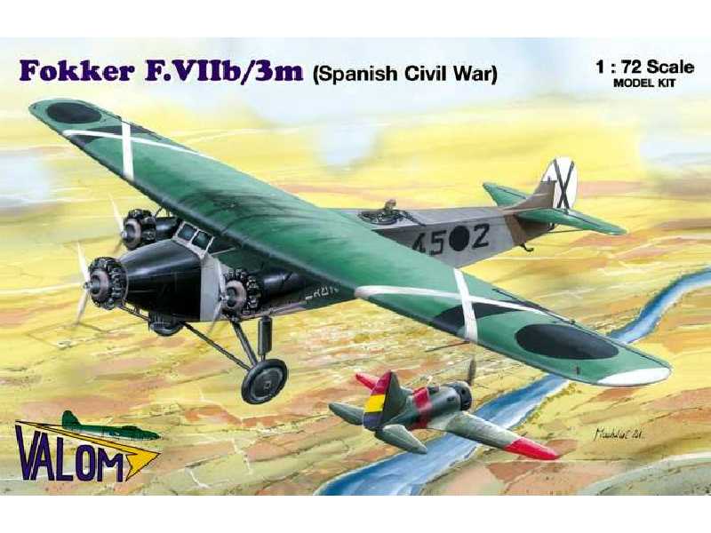 Fokker F.VIIb/3m - Hiszpania - zdjęcie 1