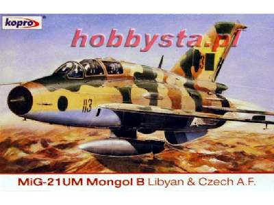 MiG-21UM Siły powietrzne Libii i Czech - zdjęcie 1