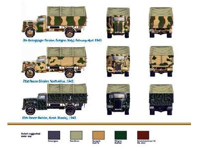 Ciężarówka Opel Blitz Kfz. 305 3 ton.  - zdjęcie 2