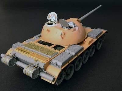 T-54-3 radziecki średni czołg - z wnętrzem - model 1951 - zdjęcie 136