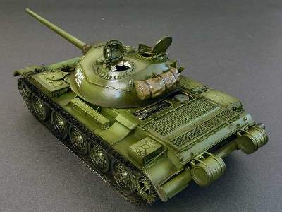T-54-3 radziecki średni czołg - z wnętrzem - model 1951 - zdjęcie 153