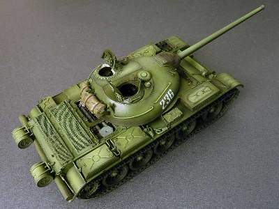 T-54-3 radziecki średni czołg - z wnętrzem - model 1951 - zdjęcie 158