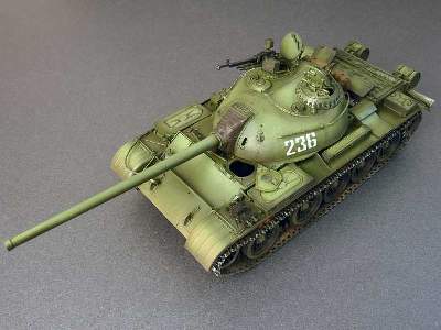 T-54-3 radziecki średni czołg - z wnętrzem - model 1951 - zdjęcie 159