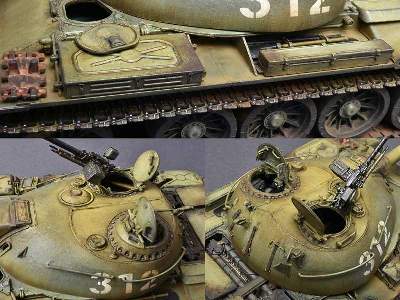 T-54A radziecki średni czołg - z wnętrzem  - zdjęcie 18