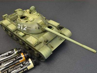 T-54A radziecki średni czołg - z wnętrzem  - zdjęcie 125