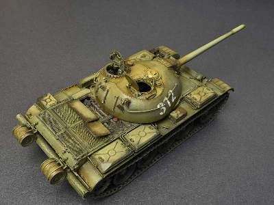 T-54A radziecki średni czołg - z wnętrzem  - zdjęcie 130