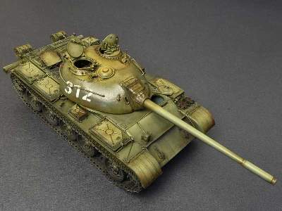 T-54A radziecki średni czołg - z wnętrzem  - zdjęcie 131