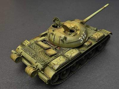 T-54A radziecki średni czołg - z wnętrzem  - zdjęcie 134