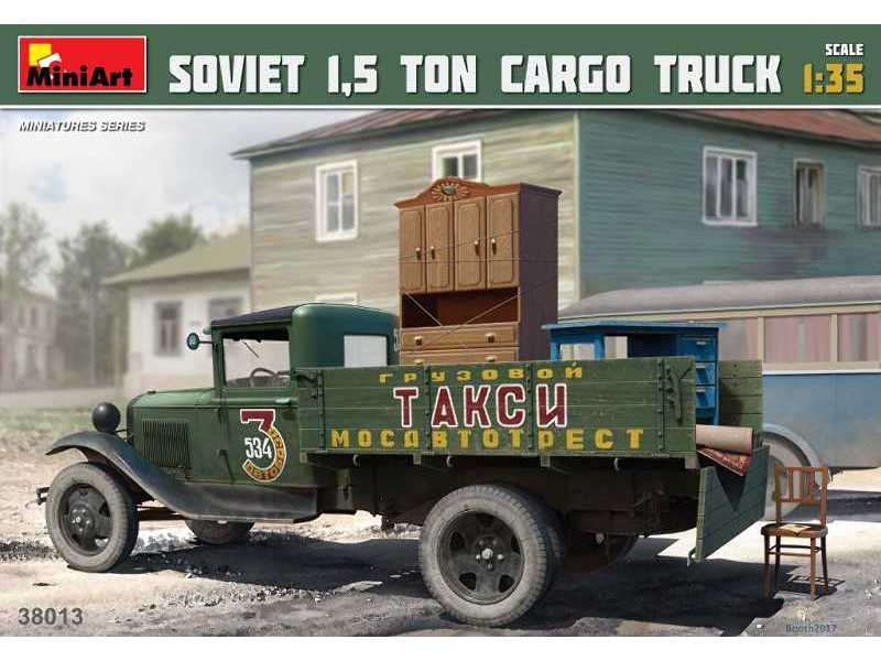 Soviet 1.5 Ton Cargo Truck - zdjęcie 1 Soviet 1.5 Ton Cargo Truck - zdjęcie 1