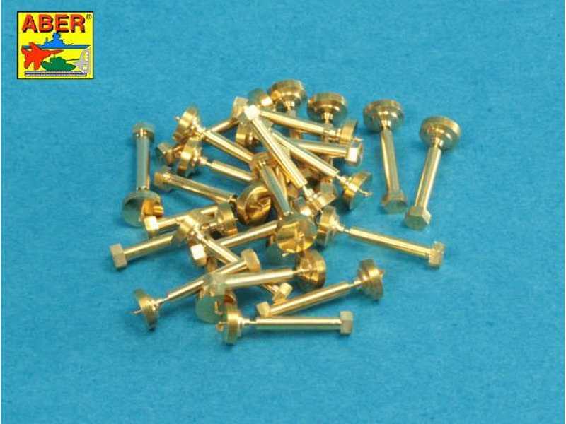 Toczone moisiężne imitacje śrub 1,6 x 6,0 mm x 25 szt. - zdjęcie 1 Toczone moisiężne imitacje śrub 1,6 x 6,0 mm x 25 szt. - zdjęcie 1