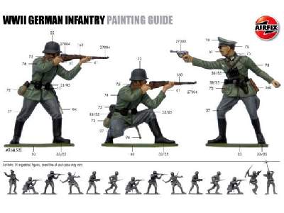 Figurki Niemiecka piechota - zdjęcie 2