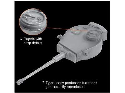 Sd.Kfz. Tiger I - wczesna produkcja - zdjęcie 4