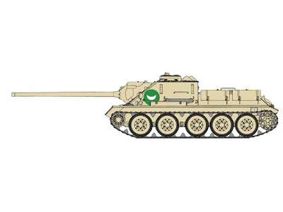 Egipski niszczyciel czołgów Su-100 - Wojna sześciodniowa 1967 - zdjęcie 1