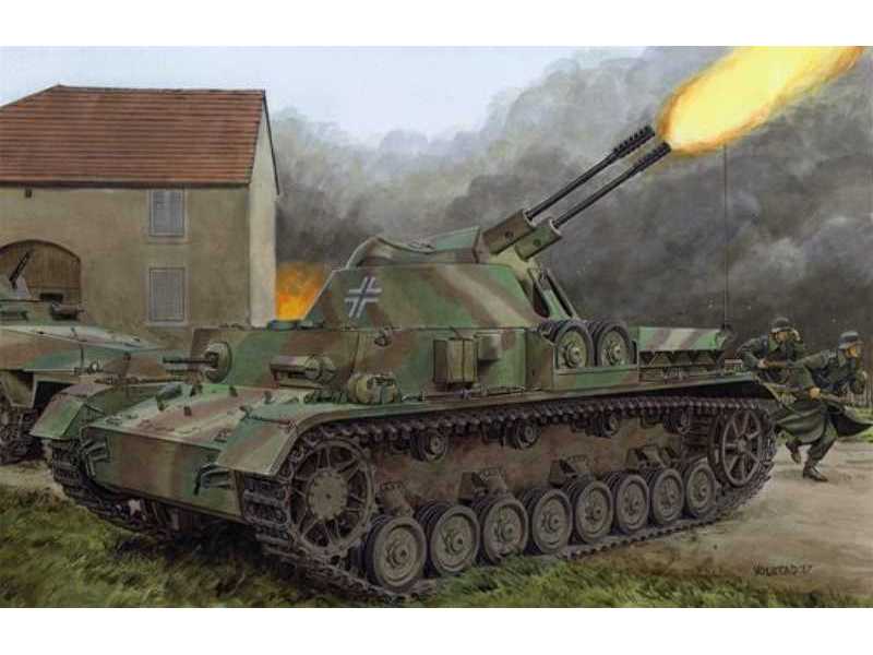 Flakpanzer IV (3cm) Kugelblitz - Smart Kit - zdjęcie 1 Flakpanzer IV (3cm) Kugelblitz - Smart Kit - zdjęcie 1