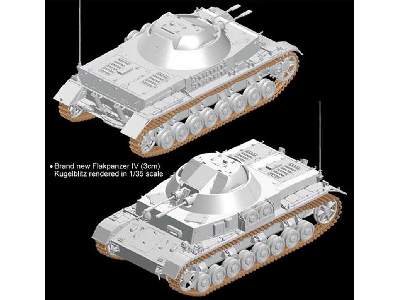 Flakpanzer IV (3cm) Kugelblitz - Smart Kit - zdjęcie 14