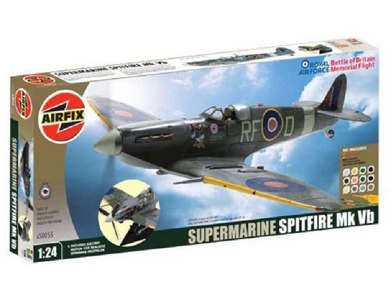BBMF Spitfire MkVb - Jan Zumbach - Zestaw podarunkowy - zdjęcie 1 BBMF Spitfire MkVb - Jan Zumbach - Zestaw podarunkowy - zdjęcie 1