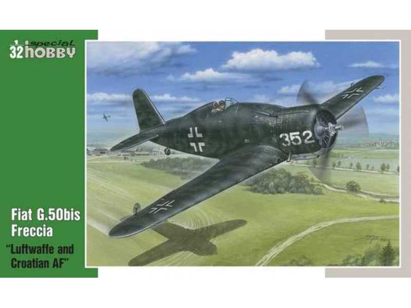 Fiat G.50bis Luftwaffe & Croatian AF 1/32 - zdjęcie 1 Fiat G.50bis Luftwaffe & Croatian AF 1/32 - zdjęcie 1