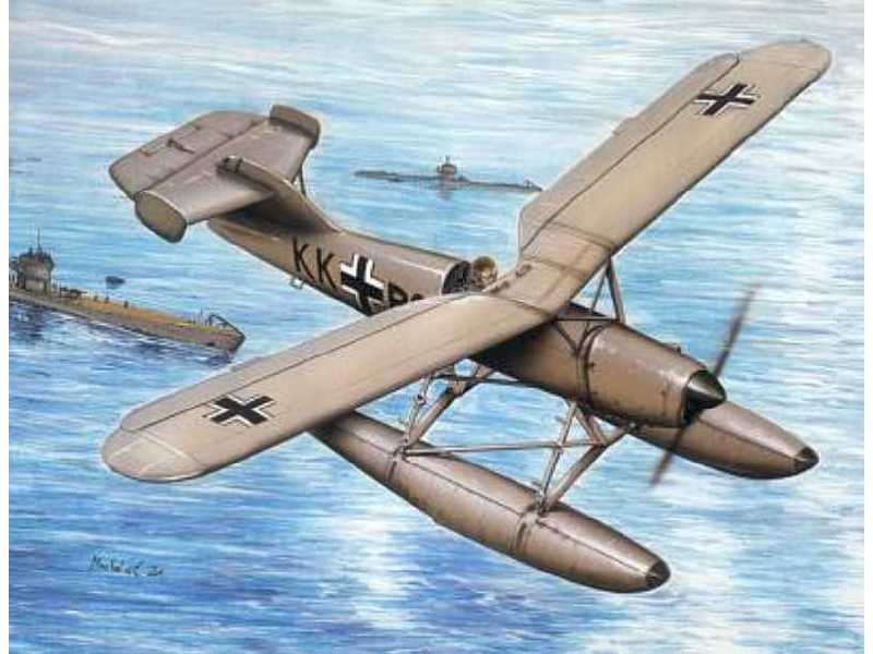 Arado Ar 231 V-2 Prototype with different tail - zdjęcie 1 Arado Ar 231 V-2 Prototype with different tail - zdjęcie 1