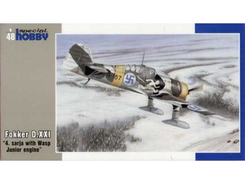 Fokker D.XXI 4.Sarja with Wasp Junior Engine - zdjęcie 1 Fokker D.XXI 4.Sarja with Wasp Junior Engine - zdjęcie 1