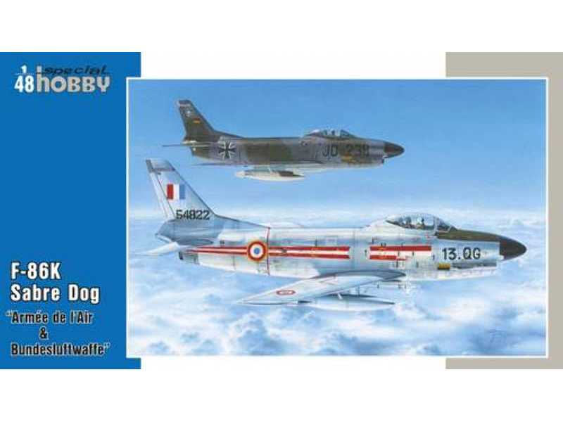 F-86K Armés de l'Air & Bundesluftwaffe - zdjęcie 1 F-86K Armés de l'Air & Bundesluftwaffe - zdjęcie 1