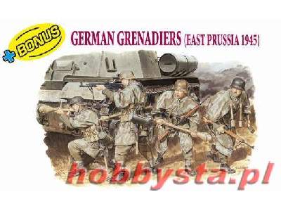 Sd.Kfz. 166 Late Production Brummbar + figurki German Grenadiers - zdjęcie 2