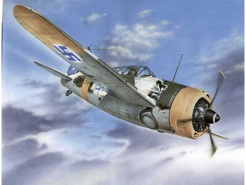 Model 239 Buffalo Taivaan Helmi over Finland - zdjęcie 1 Model 239 Buffalo Taivaan Helmi over Finland - zdjęcie 1