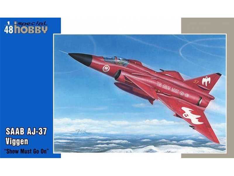 SAAB AJS-37 Viggen Show Must Go On - zdjęcie 1 SAAB AJS-37 Viggen Show Must Go On - zdjęcie 1