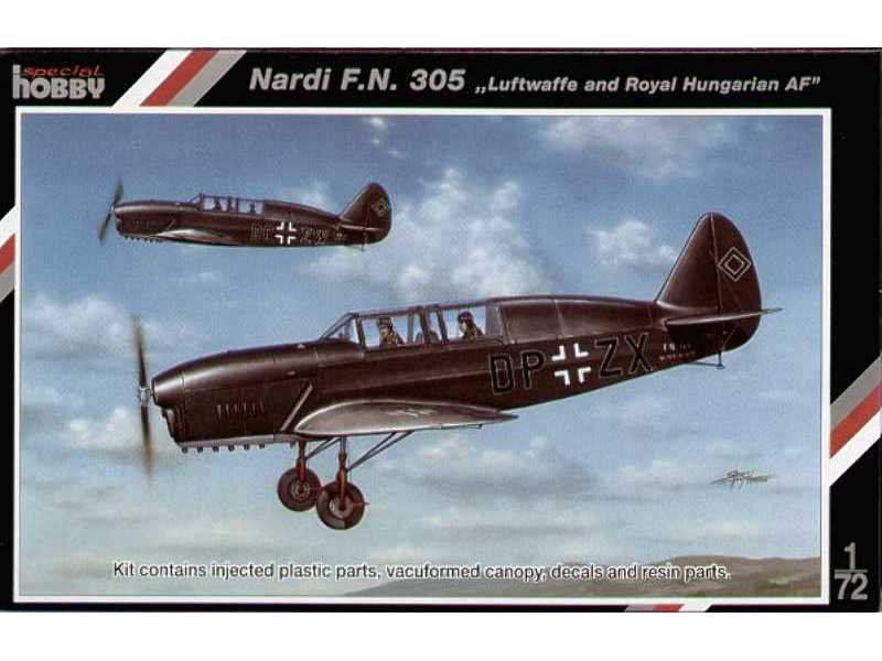 Nardi F.N. 305 Luftwaffe and Royal Hungarian AF - zdjęcie 1 Nardi F.N. 305 Luftwaffe and Royal Hungarian AF - zdjęcie 1