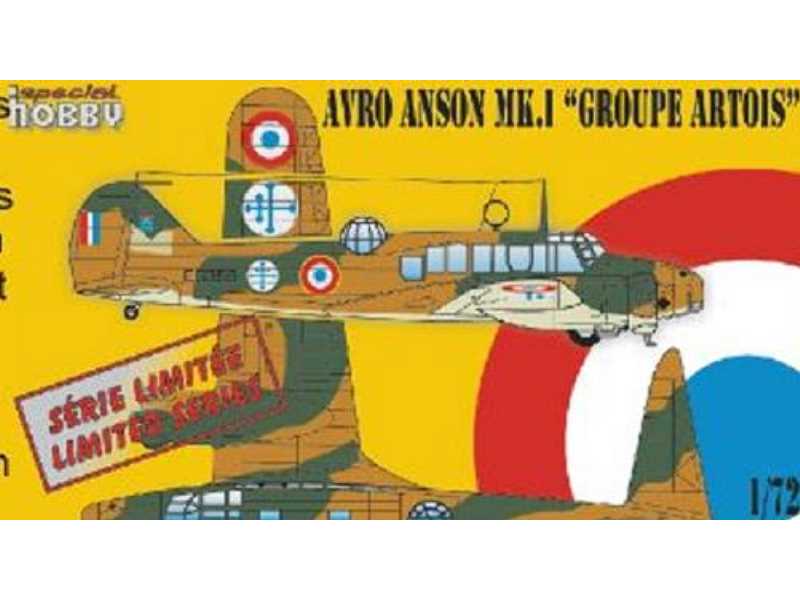 Avro Anson Mk.I GROUPE ARTOIS - zdjęcie 1 Avro Anson Mk.I GROUPE ARTOIS - zdjęcie 1