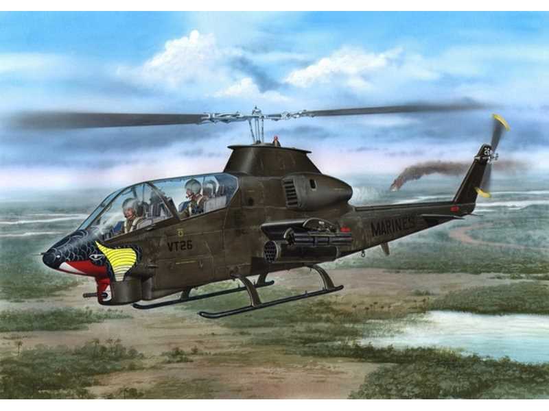 AH-1G Cobra Marines 1/72 - zdjęcie 1 AH-1G Cobra Marines 1/72 - zdjęcie 1