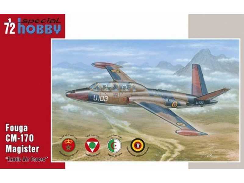 Fouga CM 170 Magister Exotic Air Forces - zdjęcie 1 Fouga CM 170 Magister Exotic Air Forces - zdjęcie 1
