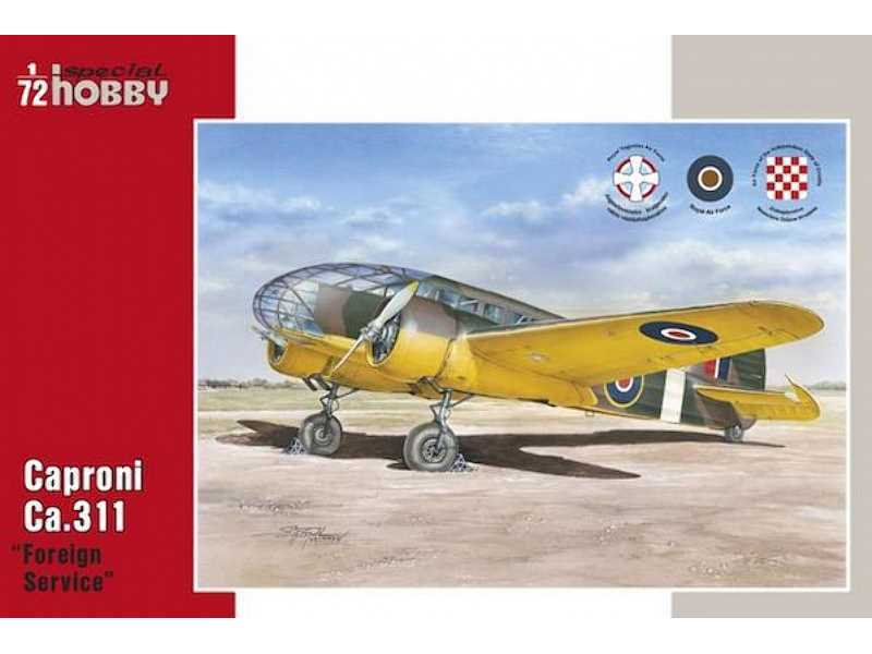 Caproni Ca.311 Foreign Service (Raf, Yugoslav and Croatian) - zdjęcie 1 Caproni Ca.311 Foreign Service (Raf, Yugoslav and Croatian) - zdjęcie 1