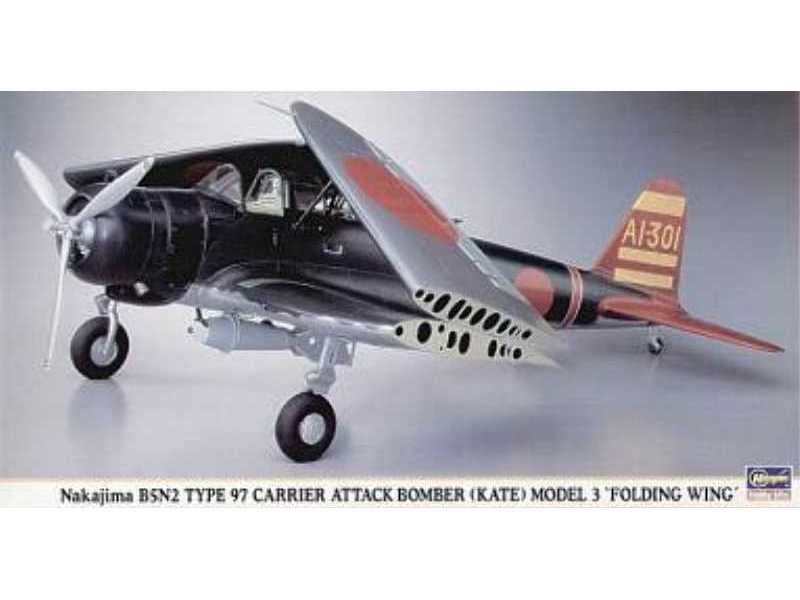 Nakajima B5n2 Type 97 Carrier Attack Bomber (Kate) Model 3 Foldi - zdjęcie 1 Nakajima B5n2 Type 97 Carrier Attack Bomber (Kate) Model 3 Foldi - zdjęcie 1