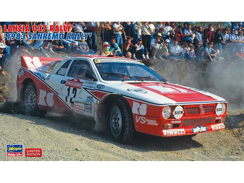 Lancia 037 Rally 1983 Sanremo Rally Limited Edition - zdjęcie 1 Lancia 037 Rally 1983 Sanremo Rally Limited Edition - zdjęcie 1
