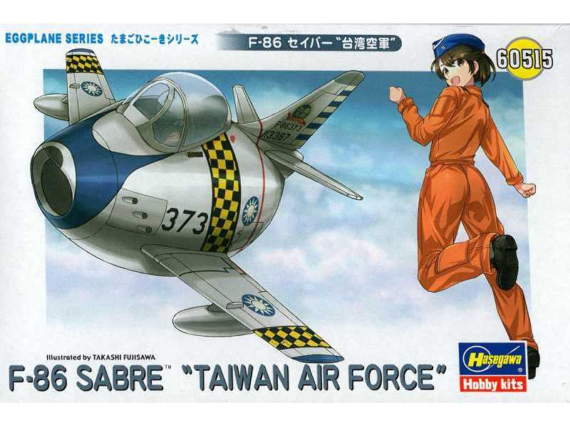 Egg Plane F-86 Sabre Taiwan Air Force Limited Edition - zdjęcie 1