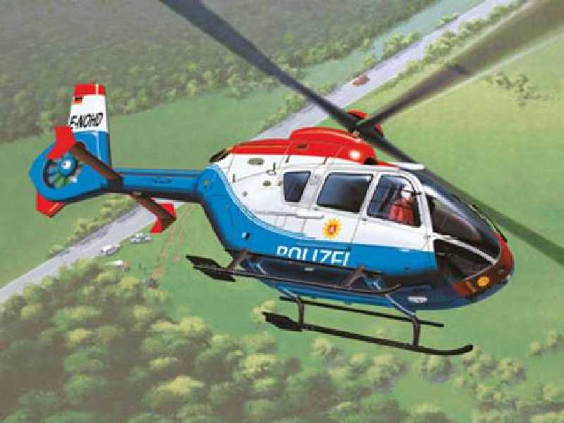 Śmigłowiec EC 135 Polizei "easykit" - zdjęcie 1 Śmigłowiec EC 135 Polizei "easykit" - zdjęcie 1