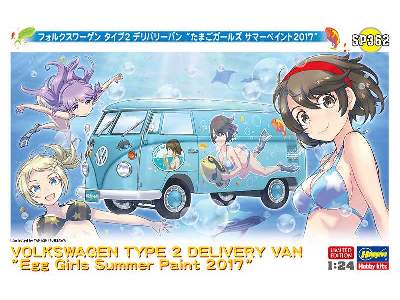 Volkswagen Type 2 Delivery Van Egg Girl Summer Paint 2017 - zdjęcie 1