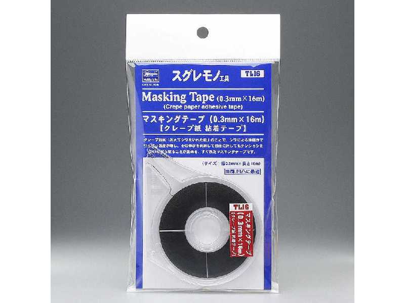 Masking Tape 0,3mm X 16m - zdjęcie 1 Masking Tape 0,3mm X 16m - zdjęcie 1