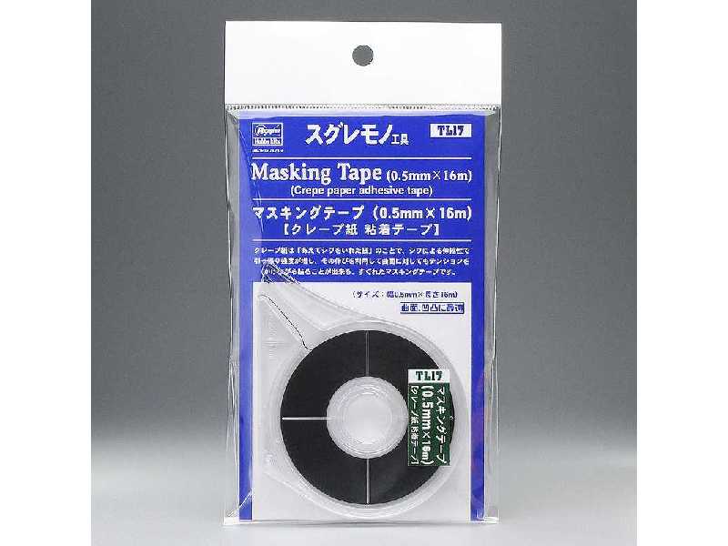 Masking Tape 0,5mm X 16m - zdjęcie 1 Masking Tape 0,5mm X 16m - zdjęcie 1